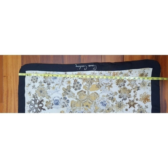Pierre Cardin Vintage Scarf Size 34x34 in 100% ipek silk - Picture 5 of 7